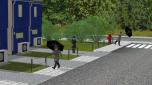 Animierte M�nner im Trenchcoat