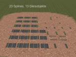 Set alte Teerstrassen mit und ohne Gehweg/Boesch...