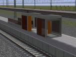 Bahnsteigzubehör Set mit Abgang und Aufzug