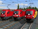 E-Loks BR 182 der DBAG in Epoche V