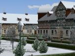 Gro�es Fachwerk-H�user-Set mit Zubeh�r - Wintera...