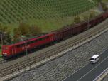 Vierachsige offene G�terwagen der DBAG in Ep V u...