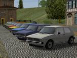 Modellnachbildung des VW Golf