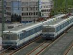 2 Triebwagen-Einheiten der Bau