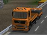MAN-LKW mit Anhänger der Strassenmeisterei