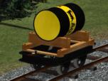 600mm Loren mit Benzinf�ssern 