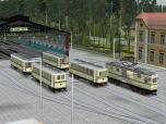 Gep�cktriebwagen mit Personenw
