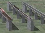 Betonbr�cken-Splines in 3D Ausf�hrung