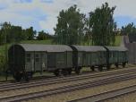 G�terzuggep�ckwagen Pwgs 44 der DB Epoche IIIa