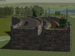 Arkadenmauer-Splines in 3D Ausf�hrung