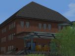 Modell des Umschlagsbahnhofs d