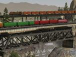 4 Stahl-Fachwerkbr�cken im Set