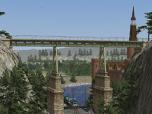 Ger�stpfeilerviadukt mit eingl