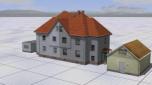 Modell Set : Doppelhaus mit zw