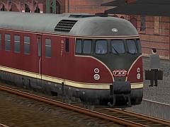 Dieseltriebwagenzug VT08.5 der DB/TEE f�r den TEE und Fernschnellverkehr / Epoche IIIb