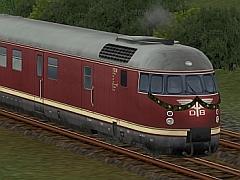 Dieseltriebwagenzug VT08.5 der DB - Weltmeisterzug 1954 - Epoche IIIa