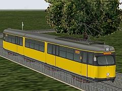 Duewag-Einheitstriebwagen 808+705+Bw903 (GT8-ER) - 1435mm