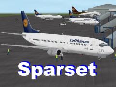 Boeing 737 Lufthansa Spar-/Erg�nzungsset 1