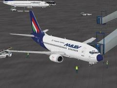 Boeing 737-500 MALEV (BH1582 )
