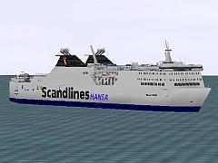 Eisenbahnf&auml;hrschiff FMS "Mecklenburg-Vorpommern" Scandlines (ab EEP 2.43) (CS2431 )