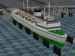 Eisenbahnf&auml;hrschiff FMS "Deutschland" der DB (ab EEP 2.43) (CS2434 )