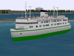 Eisenbahnf&auml;hrschiff FMS "Theodor Heuss" der DB (ab EEP 2.43) (CS2436 )