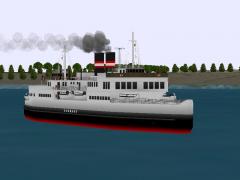 Eisenbahnf&auml;hrschiff SS "Danmark" der  DSB (ab EEP 2.43) (CS2438 )