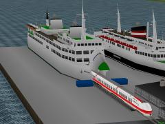Eisenbahnf&auml;hrschiff FMS "Warnem&uuml;nde" der DR (EEP5 Plugin5 / EEP6) (CS2443 )