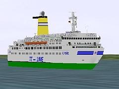 F&auml;hrschiff "Nils Holgersoon" der TT-Line (EEP5 Plugin5 / EEP6) (CS2458 )