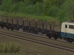 Rungenwagen Typ Snps 719 der DB