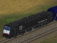 E-Loks BR189 Dispolok in Ep VI bei MRCE - Set 5 - City Night Line
