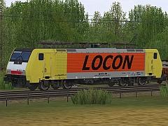 E-Loks BR189 Dispolok in Ep VI bei MRCE - Set 8 - Locon 