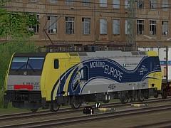E-Loks BR 189 der Dispolok in Epoche V bei Lokomotion