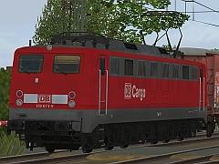 E-Loks BR 150 verkehrsrot der DBAG in Epoche V - Set 2