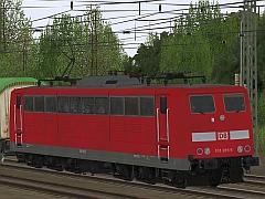 E-Lok BR 151 vr der DBAG EpV Set 1