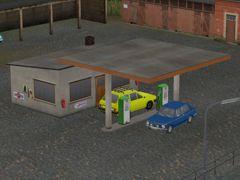 Bausatz Tankstelle