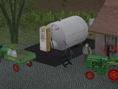 Bausatz Tankstation