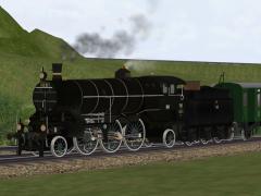 Schnellzug-Dampflokomotive kkStB Baureihe 10