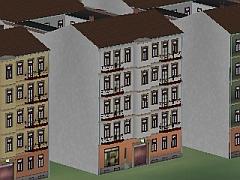 Mietshaus Set 1
