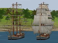 Segelschiff - HMS Bounty II