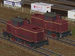 Diesel-Loks DB V60 in Epoche III