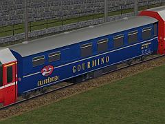 Speisewagen Gourmino der RhB - 1000mm  (Userwunsch)