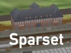Sparset - Bahnhofbausatz Tiefental Ost