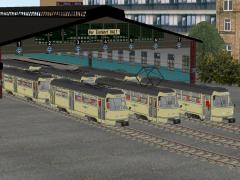 Stra�enbahn Tatra T4D + B4D