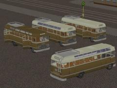 Ikarus 311 Set 4 (Braun) (JS2008 )