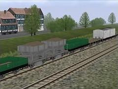 OEG-G�terwagen Set Spurweite 1000 mm