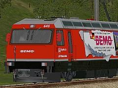 E-Lok der RhB Ge 4/4 III - Set 3 (sSpur 1000mm)