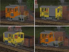 Rangier-Traktoren - Typ TM2/2 der RhB (1000mm)