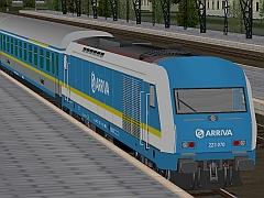 Diesel-elektrische Lokomotive Arriva 223-070