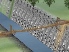 H�ngebr�cke in Sommer- und Winterausf�hrung